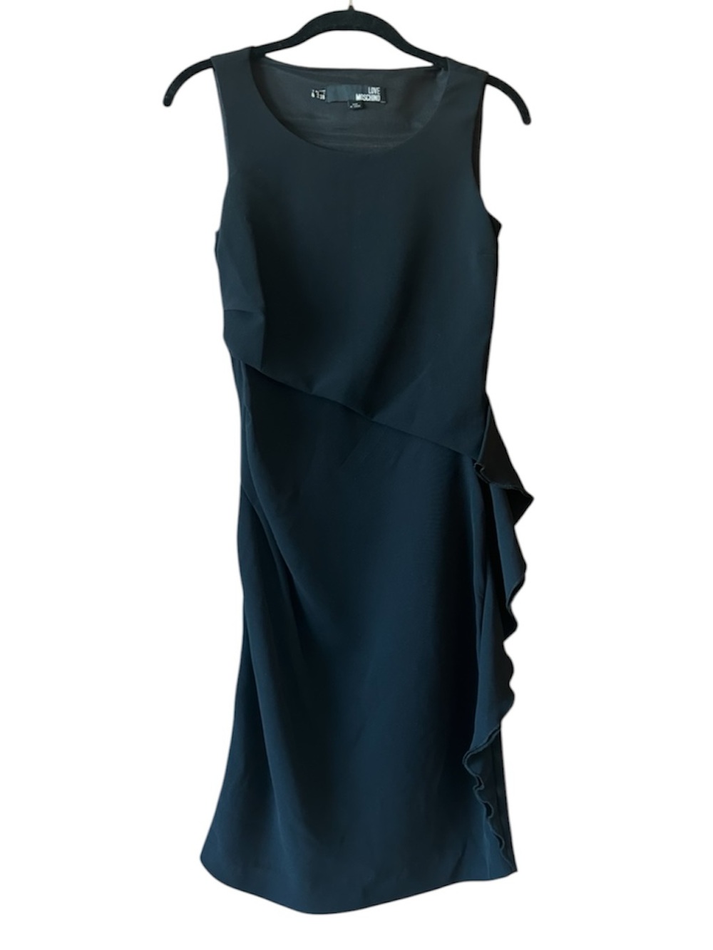 Love Moschino Sleeveless Black Dress Size 2